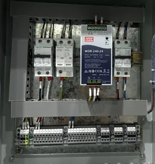 IO control cabinet