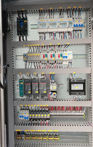 Soft start control cabinet