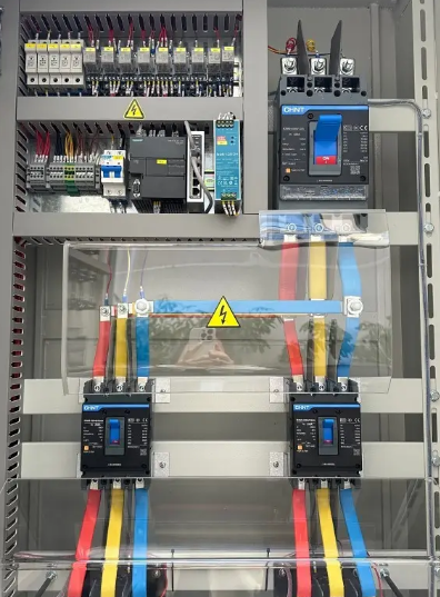 Soft start control cabinet