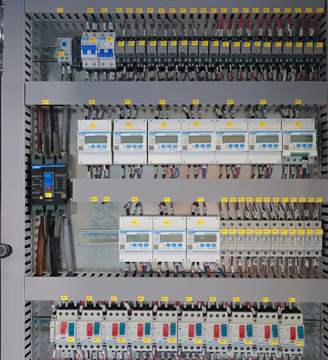 Soft start control cabinet