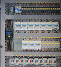 Soft start control cabinet